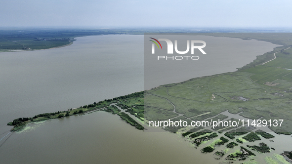 View of Chagan Lake in Songyuan, China, on July 18, 2024. 