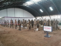 Relics are being seen at Emperor Qinshihuang's Mausoleum Site Museum in Xi'an, China, on July 13, 2024. (