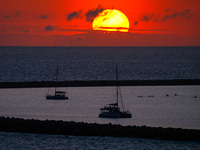 An evening view of the Port City in Colombo, Sri Lanka, on July 23, 2024, is showing (