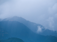 A general view of the Kathmandu Valley is showing a cleaned atmosphere after overnight rain and drizzles as seen from a hillstation in the o...