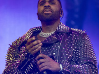 Jason Derulo is performing at Mediolanum Forum Assago in Milan, Italy, on March 27, 2024. (