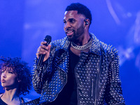 Jason Derulo is performing at Mediolanum Forum Assago in Milan, Italy, on March 27, 2024. (