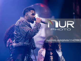 Jason Derulo is performing at Mediolanum Forum Assago in Milan, Italy, on March 27, 2024. (