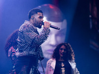 Jason Derulo is performing at Mediolanum Forum Assago in Milan, Italy, on March 27, 2024. (