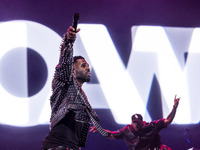 Jason Derulo is performing at Mediolanum Forum Assago in Milan, Italy, on March 27, 2024. (