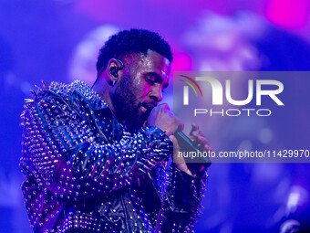 Jason Derulo is performing at Mediolanum Forum Assago in Milan, Italy, on March 27, 2024. (