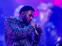 Jason Derulo is performing at Mediolanum Forum Assago in Milan, Italy, on March 27, 2024. (