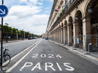 The city centre of Paris is within the no-go zone, four days before the opening ceremony of the Paris 2024 Olympic Games, in Paris, France,...