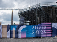 The city centre of Paris is within the no-go zone, four days before the opening ceremony of the Paris 2024 Olympic Games, in Paris, France,...