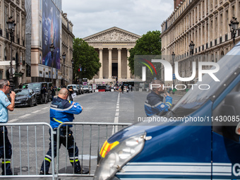 The city centre of Paris is within the no-go zone, four days before the opening ceremony of the Paris 2024 Olympic Games, in Paris, France,...