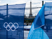 The city centre of Paris is within the no-go zone, four days before the opening ceremony of the Paris 2024 Olympic Games, in Paris, France,...