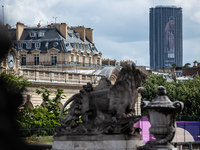 The city centre of Paris is within the no-go zone, four days before the opening ceremony of the Paris 2024 Olympic Games, in Paris, France,...