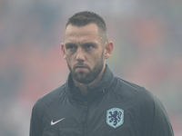 Stefan de Vrij centre-back of Netherlands and Inter Milan during the UEFA EURO 2024 semi-final match between Netherlands and England at Foot...