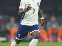 Bukayo Saka right winger of England and Arsenal FC during the UEFA EURO 2024 semi-final match between Netherlands and England at Football St...