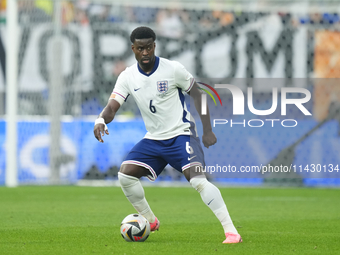 Marc Guehi centre-back of England and Crystal Palace during the UEFA EURO 2024 semi-final match between Netherlands and England at Football...