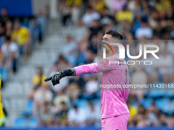 Juan Pedro Navarro Valverde of UE Santa Coloma AND is in action during the second phase of the UEFA Champions League Qualification 2024-2025...