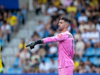 Juan Pedro Navarro Valverde of UE Santa Coloma AND is in action during the second phase of the UEFA Champions League Qualification 2024-2025...