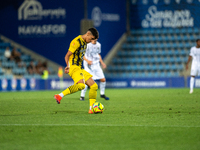 Youssef El Ghzaoui Darir of UE Santa Coloma AND is in action during the Second phase of UEFA Champions League Qualification 2024 - 2025 matc...