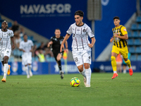 Aral Simsir of FC Midtjylland is in action during the second phase of the UEFA Champions League Qualification 2024-2025 match between UD San...