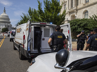 U.S. Capitol Police are arresting Jewish activists protesting against U.S. military support for Israel inside a congressional building in Wa...