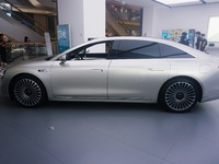 The Stelato 9, a smart luxury electric car, is being pictured at a Huawei store in Hangzhou, China, on July 24, 2024. (