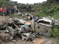 A Saurya Airlines Aircraft Crashed At Tribhuvan International Airport In Kathmandu On 24 July, 2024. (