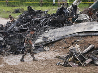 A Saurya Airlines Aircraft Crashed At Tribhuvan International Airport In Kathmandu On 24 July, 2024. (