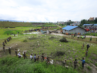 The Nepal Army is cordoning off the crash site of Saurya Airlines, a domestic flight carrier that crashed in Tribhuvan International Airport...