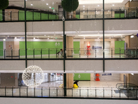 A general view of Westgate Shopping Mall in Shanghai, China, on July 24, 2024, as the company is issuing a notice that Westgate Mall will ce...