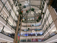 A general view of Westgate Shopping Mall in Shanghai, China, on July 24, 2024, as the company is issuing a notice that Westgate Mall will ce...