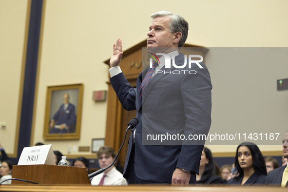 FBI Director Christopher Wray is testifying before the House Judiciary Committee about the attempted assassination of President Donald Trump...