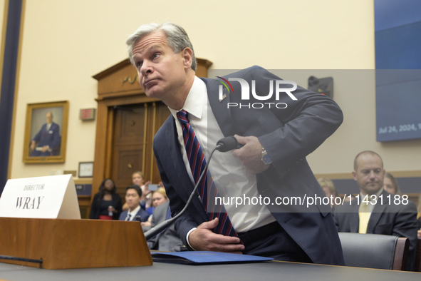 FBI Director Christopher Wray is testifying before the House Judiciary Committee about the attempted assassination of President Donald Trump...