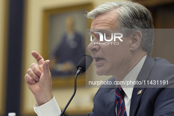 FBI Director Christopher Wray is testifying before the House Judiciary Committee about the attempted assassination of President Donald Trump...