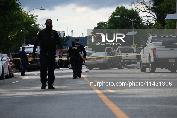 The New Jersey Attorney General's Office is investigating a fatal motor vehicle crash that is occurring in East Orange, New Jersey, United S...