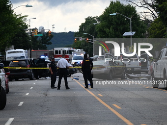 The New Jersey Attorney General's Office is investigating a fatal motor vehicle crash that is occurring in East Orange, New Jersey, United S...