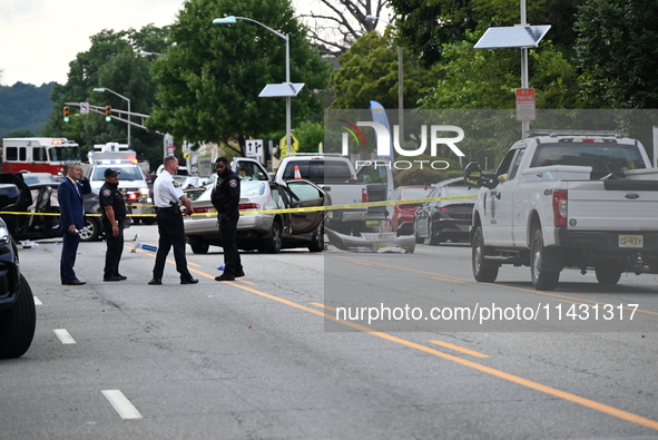 The New Jersey Attorney General's Office is investigating a fatal motor vehicle crash that is occurring in East Orange, New Jersey, United S...