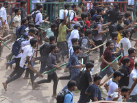 Students are advocating for reform of a controversial quota system for government job applicants, participating in clashes in Dhaka, Banglad...