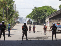 Students are clashing with police during a protest over a controversial quota system for government job applicants in Dhaka, Bangladesh, on...