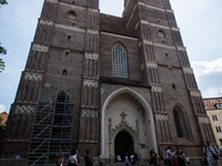 Tourists are visiting the center of Munich in Munich, Germany, on July 21, 2024. (