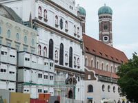 Tourists are visiting the center of Munich in Munich, Germany, on July 21, 2024. (