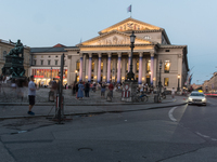 Tourists are visiting the center of Munich in Munich, Germany, on July 21, 2024. (