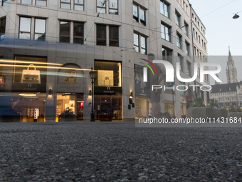 Tourists are visiting the center of Munich in Munich, Germany, on July 21, 2024. (