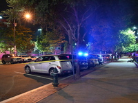 Three people are being shot, with one dead, in Washington, D.C., United States, on July 24, 2024. At approximately 9:25 p.m., Wednesday even...