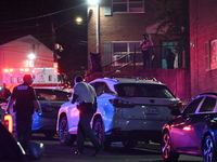 Three people are being shot in a shooting in Washington, D.C., United States, on July 24, 2024. At approximately 8:48 p.m., Wednesday evenin...