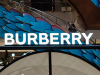 A Burberry store is being seen in Shanghai, China, on July 25, 2024. (