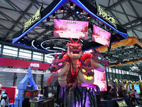 ChinaJoy 2024 Preview is taking place in Shanghai, China, on July 25, 2024. (