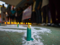 Nepali students affiliated with the Nepal Student Union, the student wing of the Nepali Congress, are holding a candlelight vigil in memory...