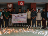 The student wing of the ruling Nepali Congress, the Nepal Student Union, is holding a candlelight vigil in memory of the victims of Wednesda...