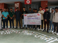 The student wing of the ruling Nepali Congress, the Nepal Student Union, is holding a candlelight vigil in memory of the victims of Wednesda...