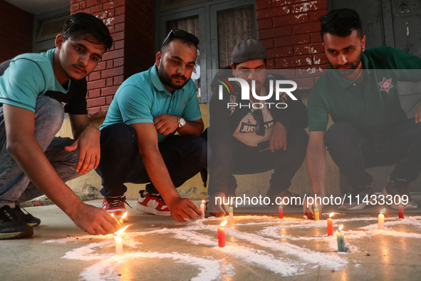 The student wing of the ruling Nepali Congress, the Nepal Student Union, is holding a candlelight vigil in memory of the victims of Wednesda...